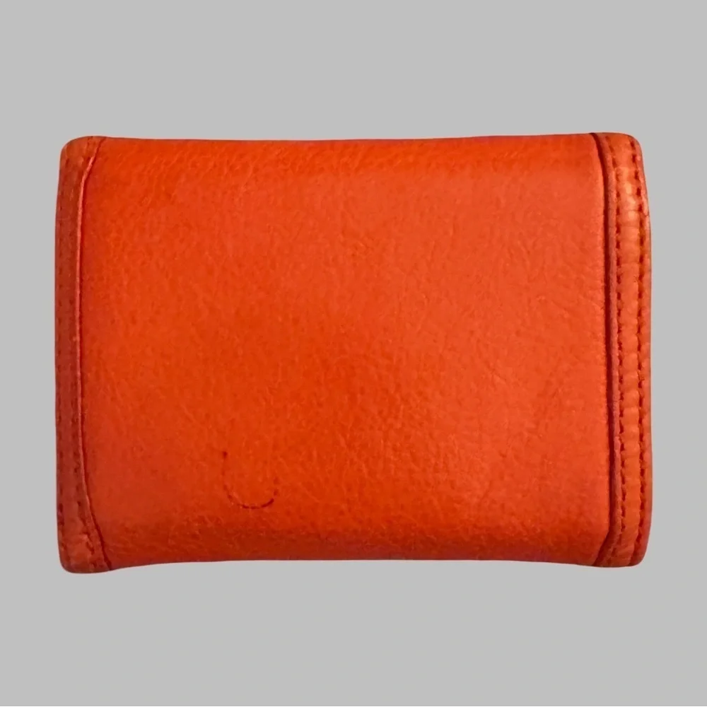 MARC JACOBS Orange Leather Women's Wallet